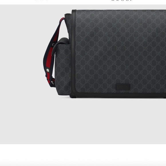 Gucci GG Monogram Black Large Changing Bag Diaper Bag - Picture 11 of 11